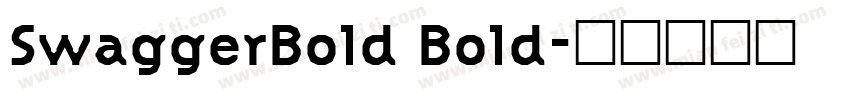 SwaggerBold Bold字体转换